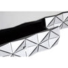 Silver Smoked Glass Coffee Table