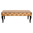 Copper Glass Coffee Table