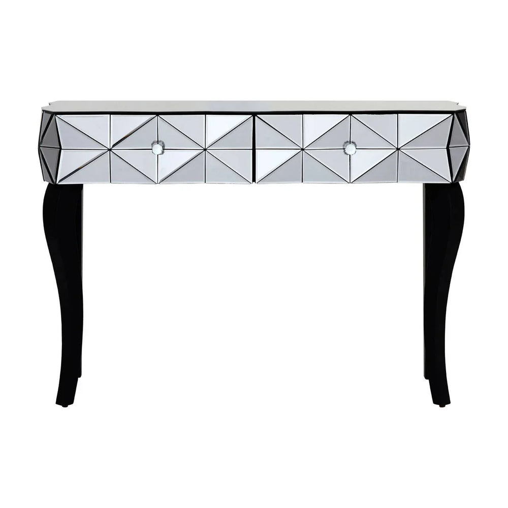 Glamour Glass Console Table