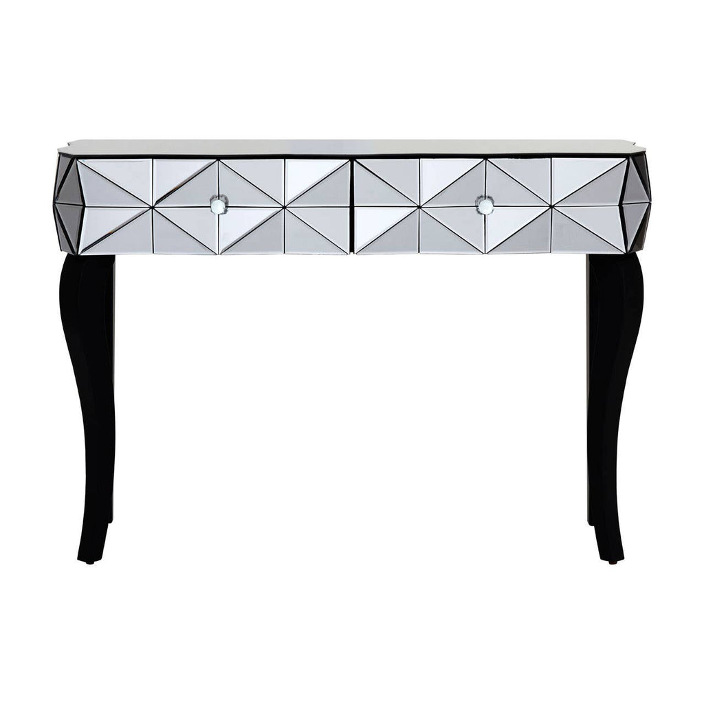 Glamour Glass Console Table