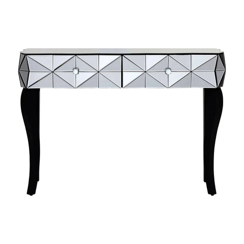 Glamour Glass Console Table