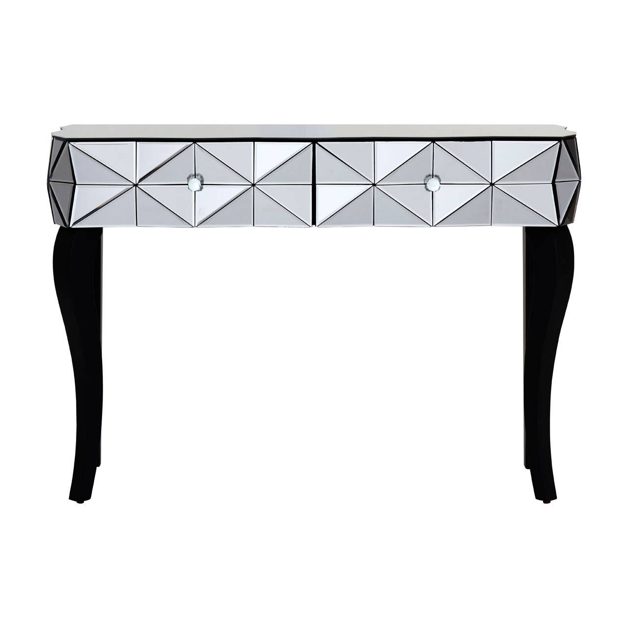 Glamour Glass Console Table