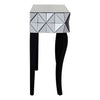 Glamour Glass Console Table