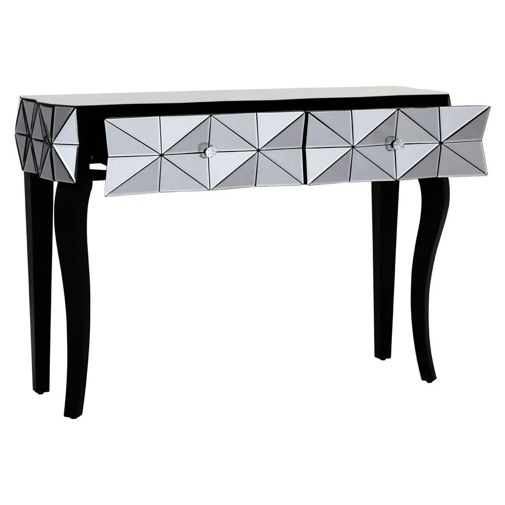 Glamour Glass Console Table