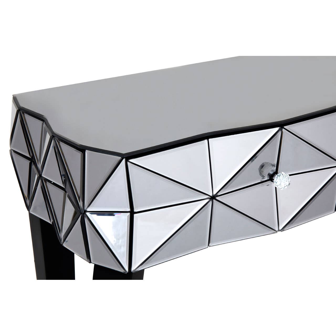 Glamour Glass Console Table