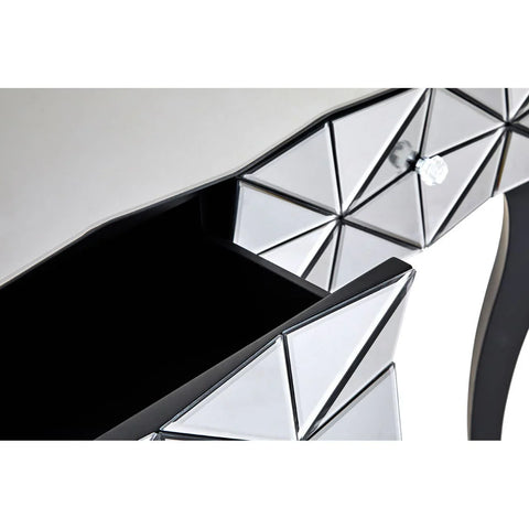 Glamour Glass Console Table