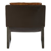 Distressed Leather Lounge Chair