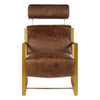 Luxe Leather Lounge Chair