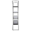Chic Chrome Glass Shelf