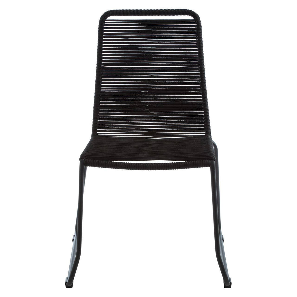 Modern Black Rope Chair