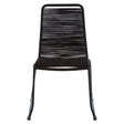 Modern Black Rope Chair