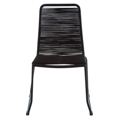 Modern Black Rope Chair