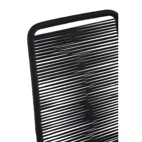 Modern Black Rope Chair