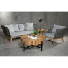Modern Grey Rope Armchair