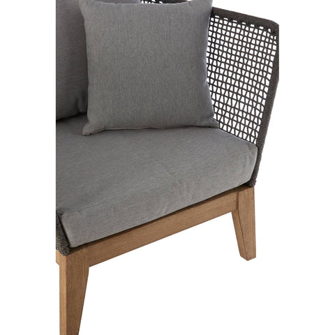 Modern Grey Rope Armchair