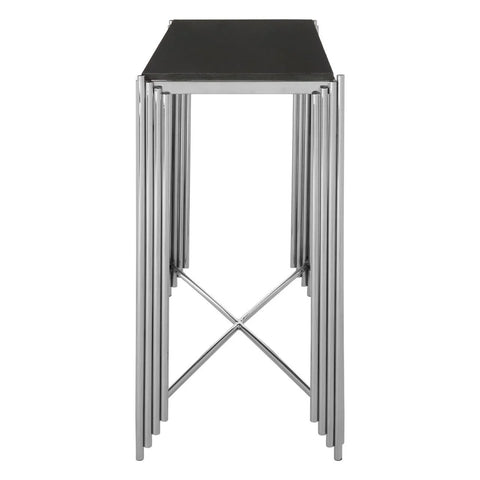 Luxury Steel Console Table