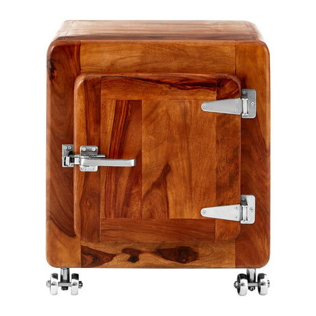 Rustic Industrial Side Table