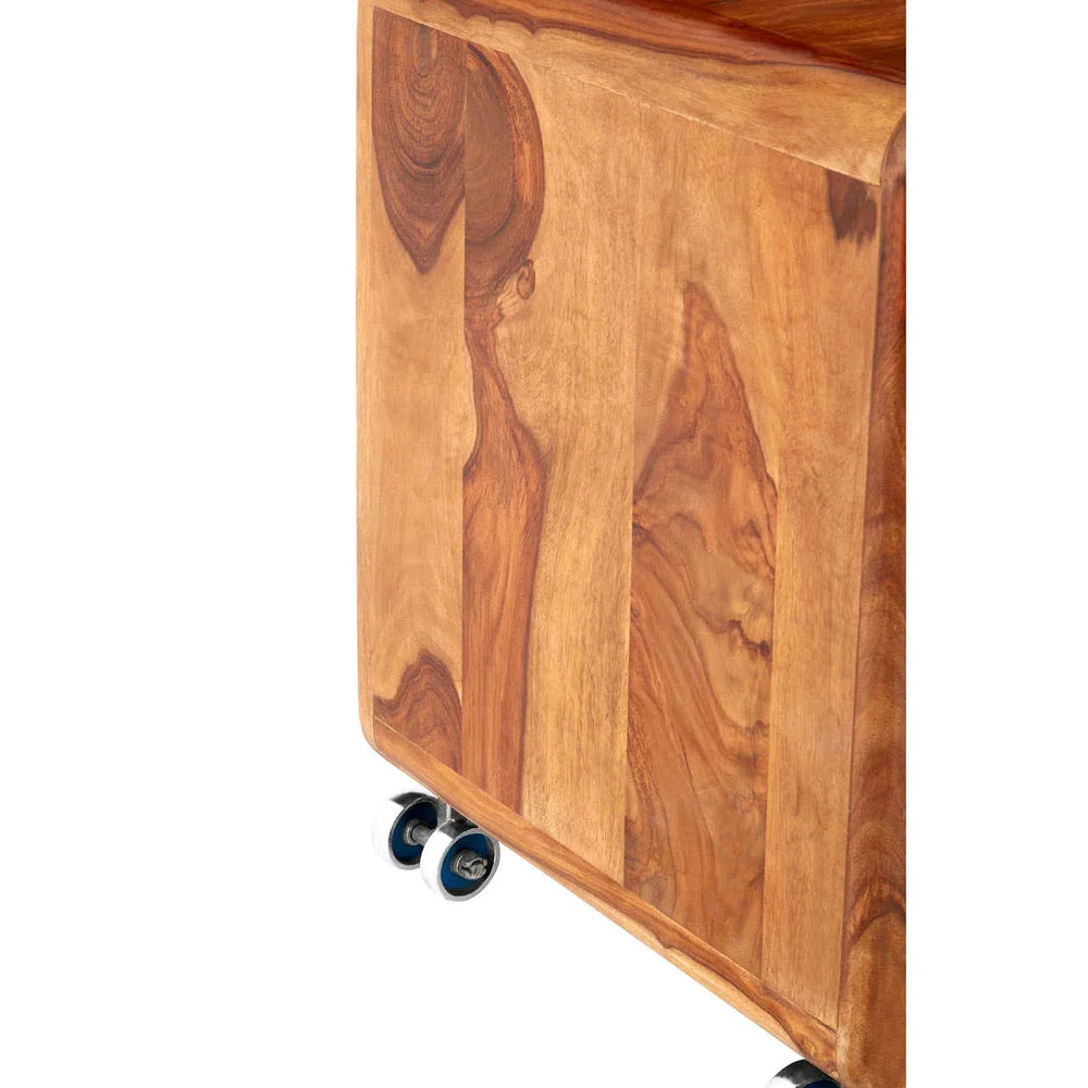 Rustic Industrial Side Table