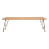 Golden Grain Iron Bench