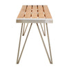Golden Grain Iron Bench