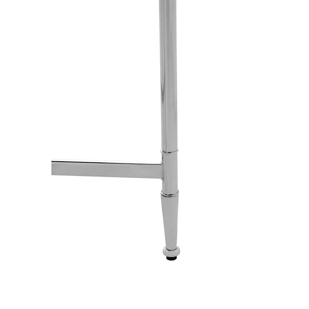 Silver Rail Side Table