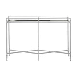 Reflective Silver Mirrored Table