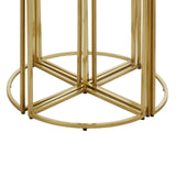Luxe Gold Nesting Side Tables