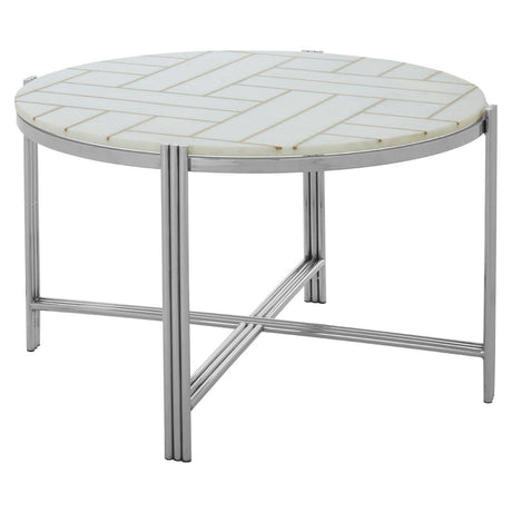 Gold & Marble Coffee Table