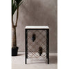 Modern Geometric Wine Rack Table
