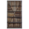 Boho Elm Wood Shelf Unit