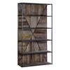 Boho Elm Wood Shelf Unit