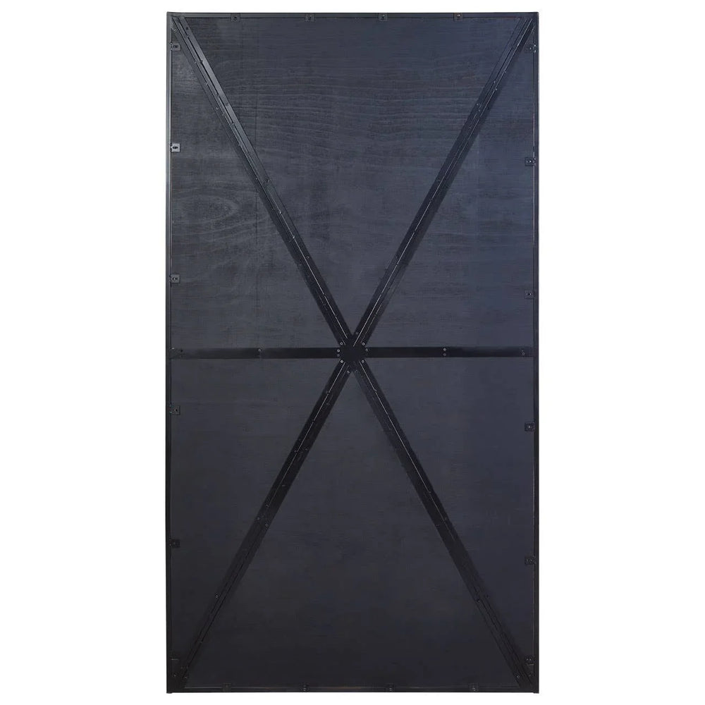 Boho Elm Wood Shelf Unit