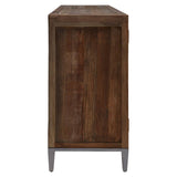 Midas Sunburst Steel Sideboard