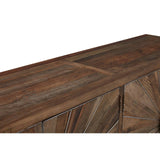 Midas Sunburst Steel Sideboard