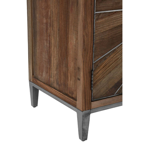 Midas Sunburst Steel Sideboard