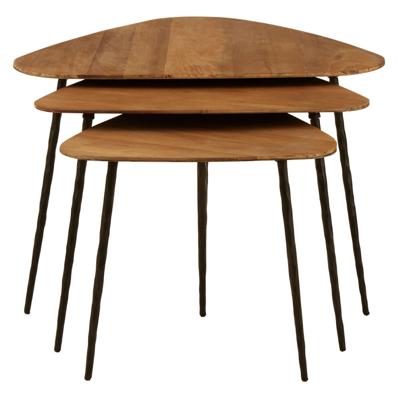 Elm Wood Nesting Tables