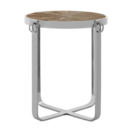Mitra Geometric Wood Table