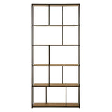 Industrial Wood Shelf Unit