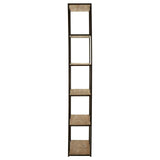 Industrial Wood Shelf Unit