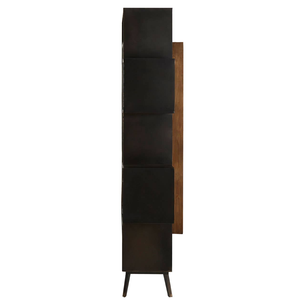 Industrial Wine Display Shelf