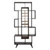 Industrial Wine Display Shelf