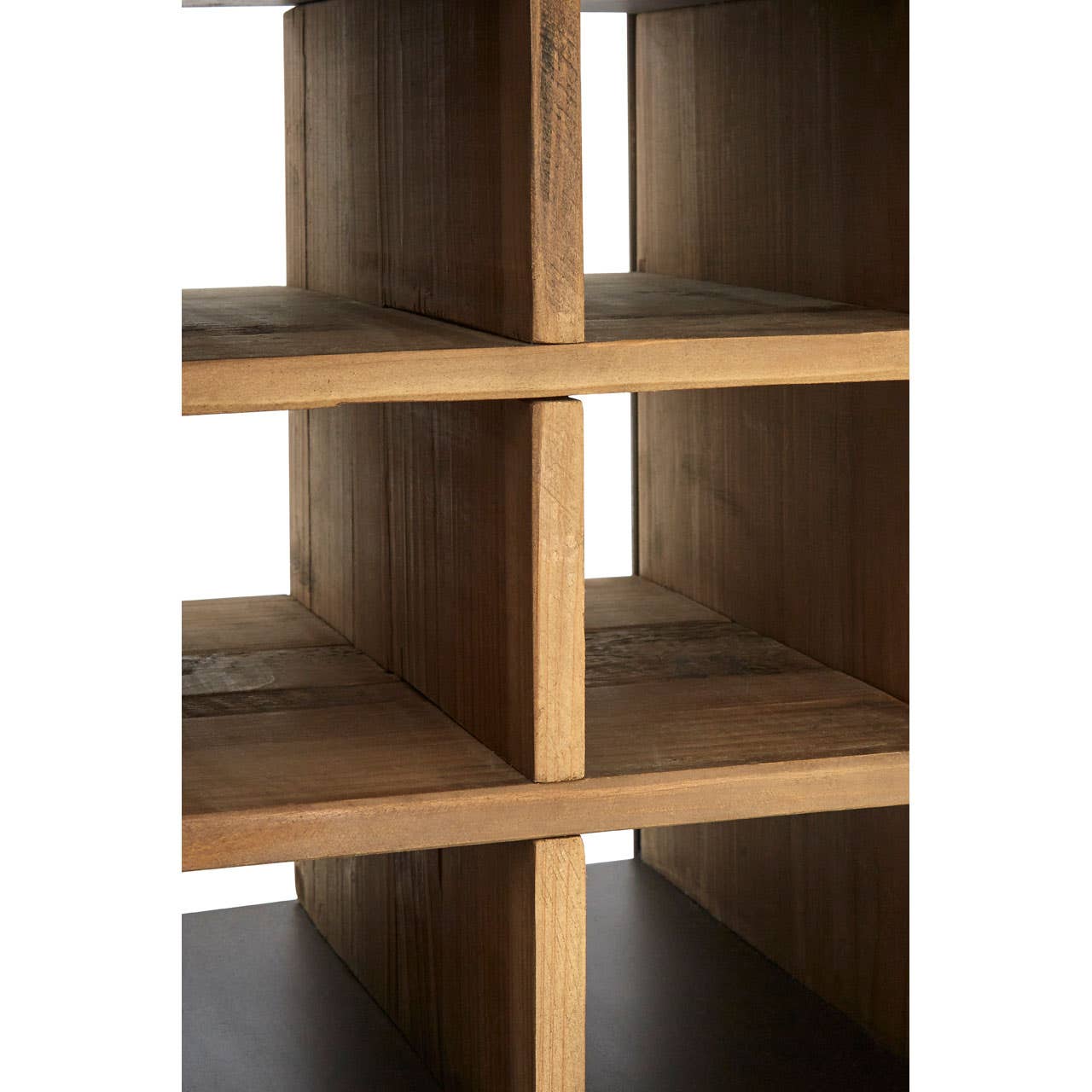 Industrial Wine Display Shelf