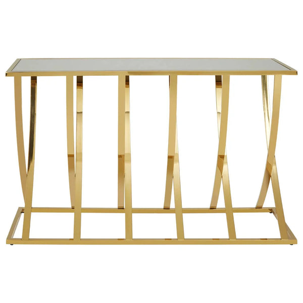 Golden Arch Console Table