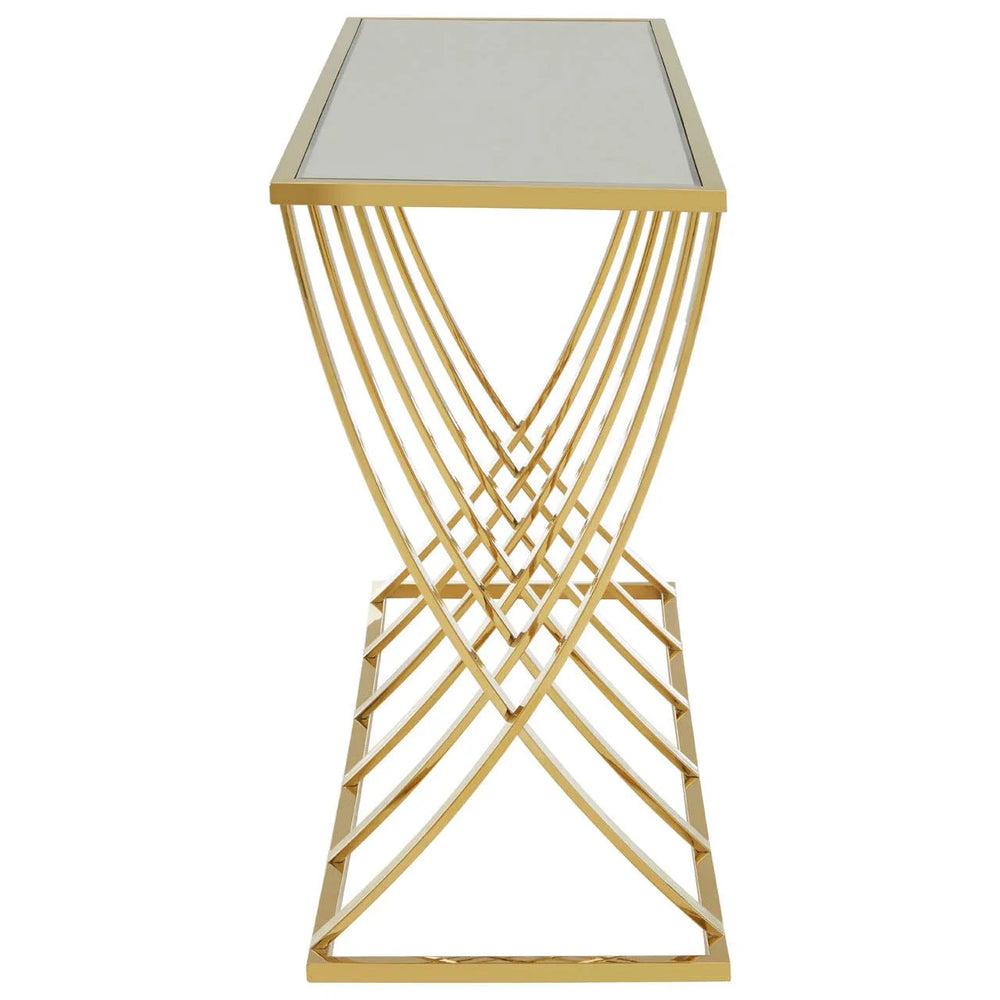 Golden Arch Console Table