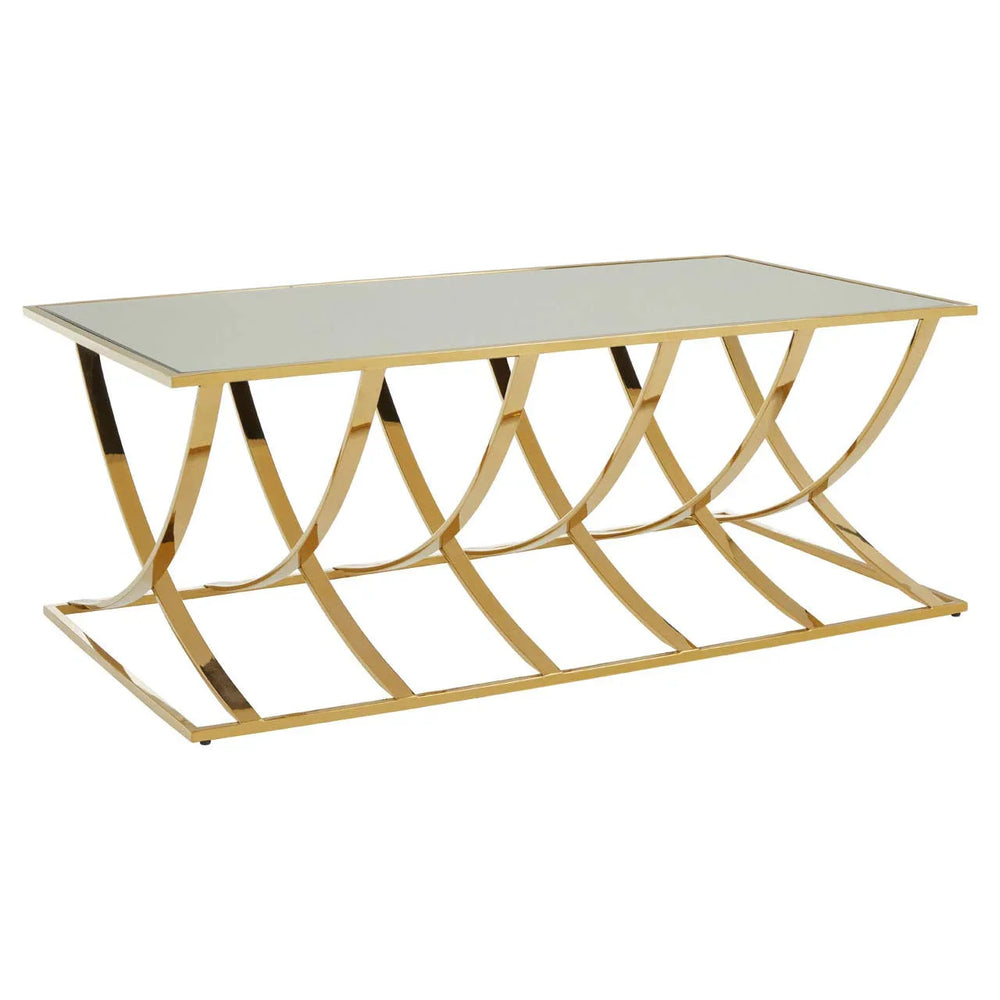 Golden Arc Coffee Table
