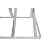 Mirrored Stainless Steel Coffee Table