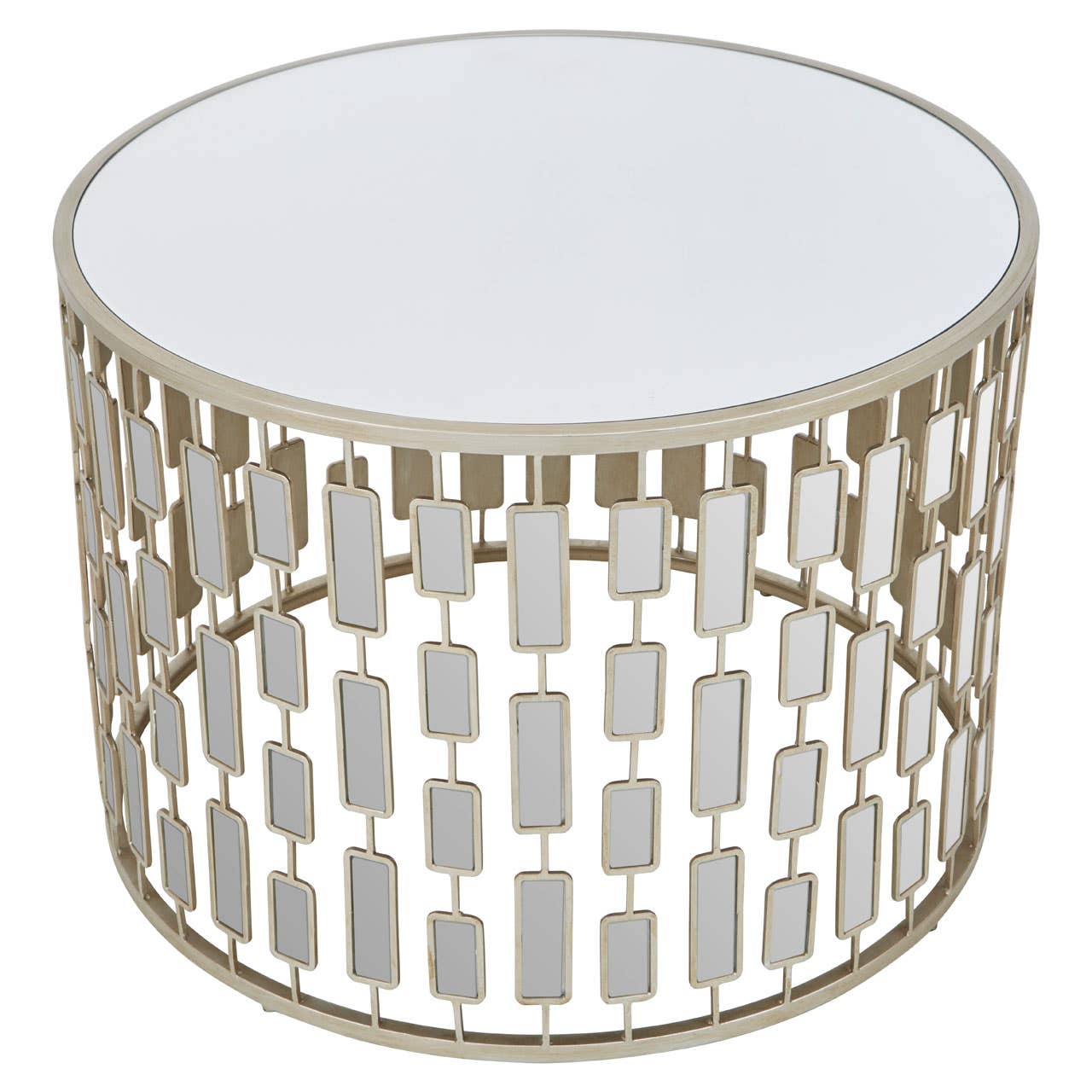 Glamour Glass Round Coffee Table