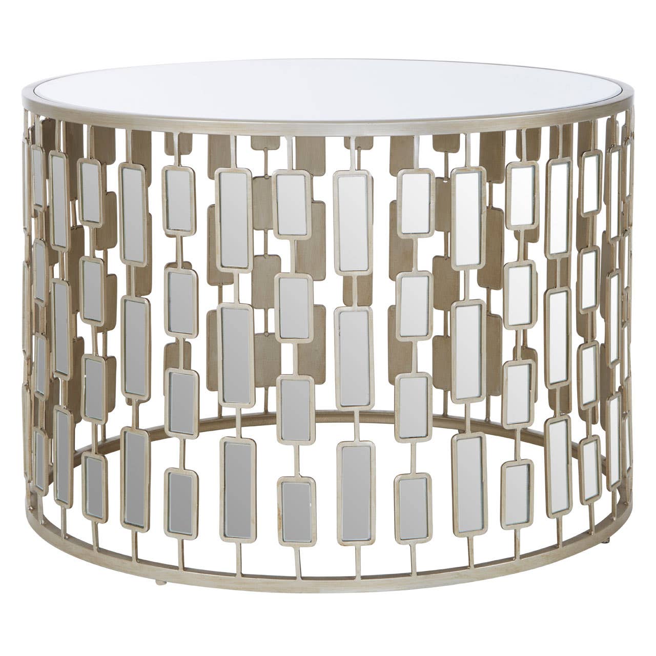 Glamour Glass Round Coffee Table