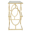 Golden Deco Console Table
