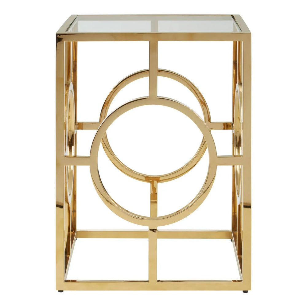 Golden Circle Side Table
